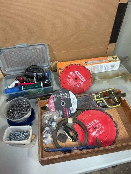 Appliance rollers, nails, soldering tools, utility knives, etc
