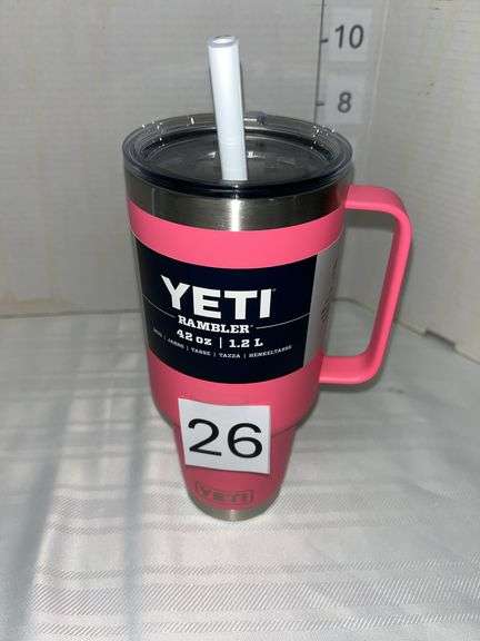 Yeti Pink tumbler