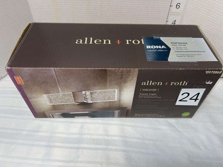 Allen + Roth Vanity light