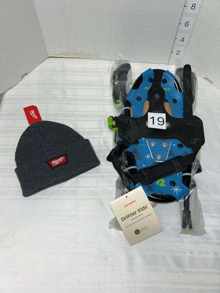 Snowshoes and Toque