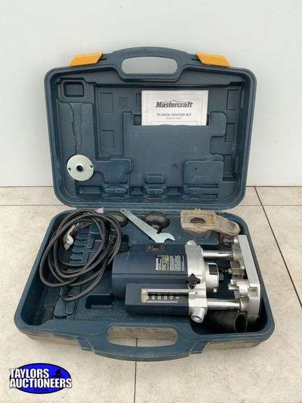 Mastercraft plunge router kit