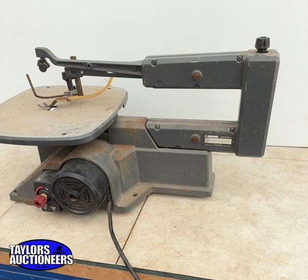 16" variable speed scroll saw owner says runs, but need some adjusting