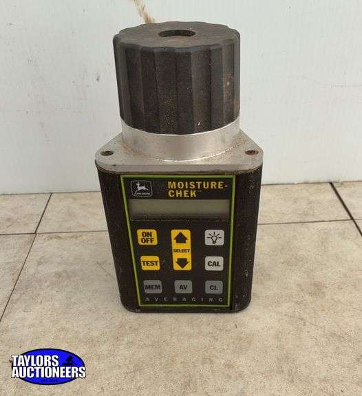 John Deere moisture tester