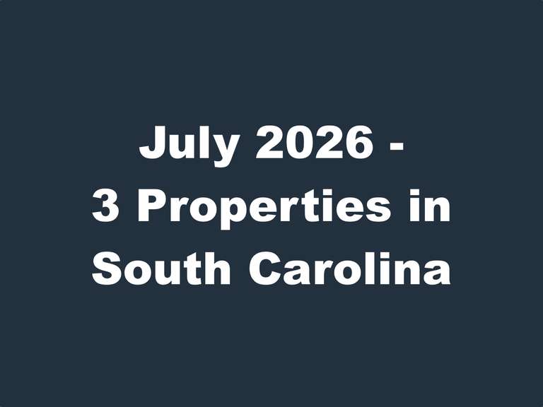 3 Properties in SC
