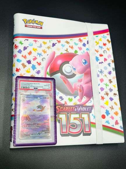 2023 Pokémon Mew EN 151 Master Set with Charizard ex PSA 10 - THS Auctions