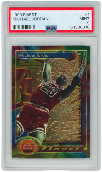1993 Finest Michael Jordan #1 PSA 9 Mint