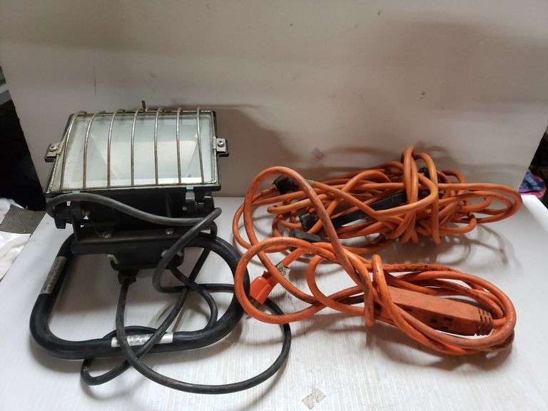 Work Light, Extension Cord Trice Auctions