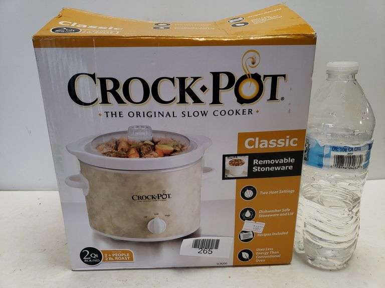 Crock Pot 2Qt Slow Cooker Trice Auctions