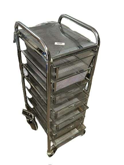 Stainless Steel File Racking - Trice Auctions