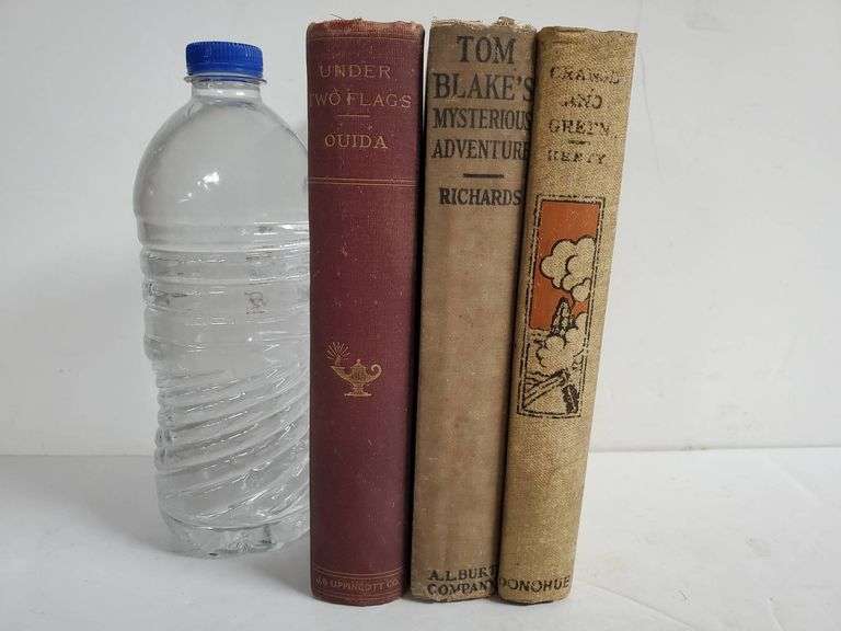 3 Antique/Vintage Books: ‘Under Two Flags,’ ‘Tom Blake’s Mysterious ...