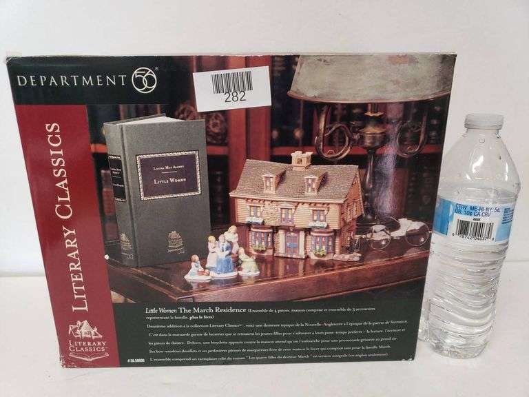 Department 56 Literary Classics Little Women The March Residence Set