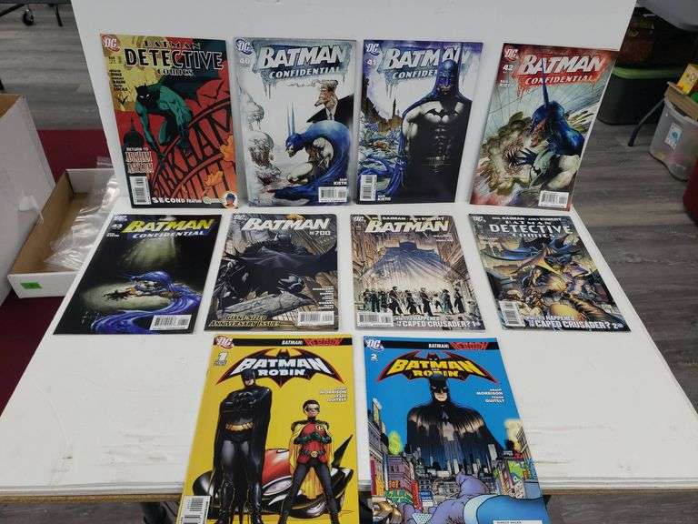 DC Batman and Detective Comics Issues - Trice Auctions