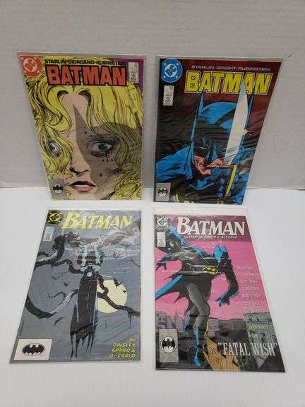 4 DC Batman Comics Issues 421, 422, 430, and 431 from 1988-1989 - Trice ...