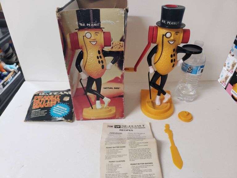 Mr. Peanut Butter Maker with Box and Instructions - Trice Auctions