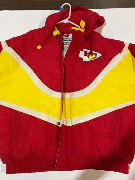 Sweat à capuche zippé raglan rouge/or pour femme des Chiefs de Kansas City Redzone End Around Pass