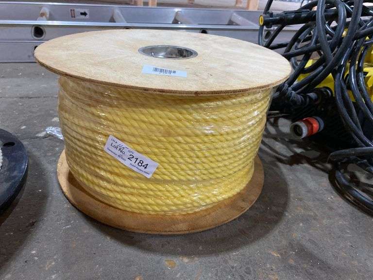 Large Roll Of Rope. New - Trice Auctions
