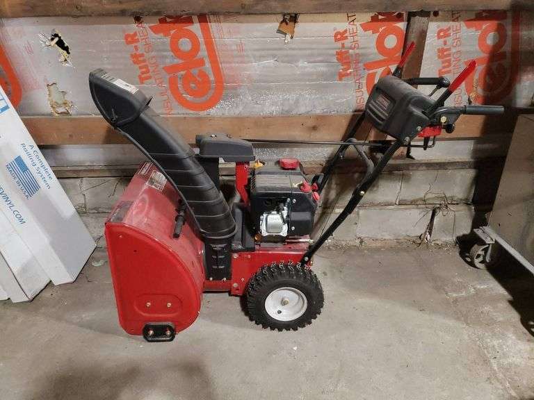 Craftsman Snow Blower with 24-Inch Clearing Width and Electric Start ...