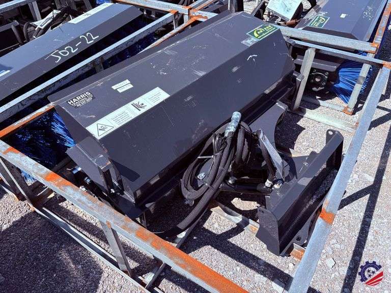 Unused Arteer QB-MAB48 MINI Skid Steer Angle Broom Attachment