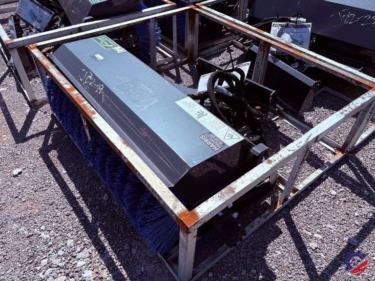 Unused Arteer QB-MAB48 MINI Skid Steer Angle Broom Attachment