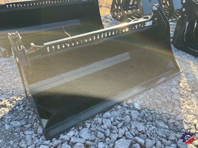 2025 Unused FT-KH72F 72 in Multi-Purpose Skid Steer Bucket Attachment