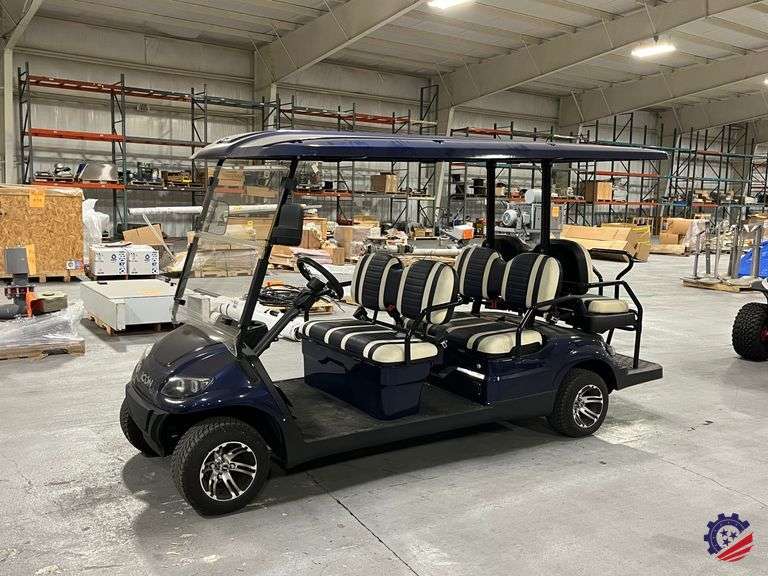 2023  ICON  LT-A617.4+2  6 Seat Electric Golf Cart