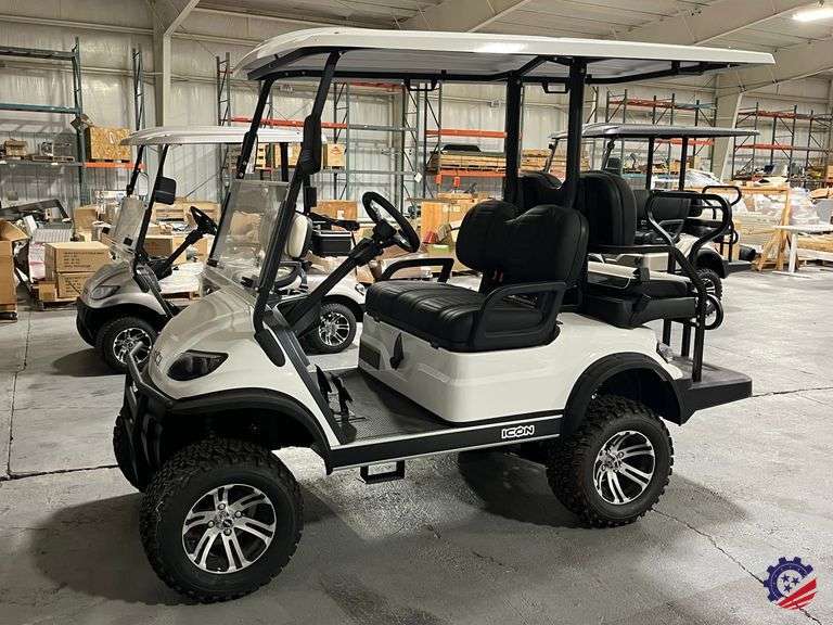 2024  ICON  G617-2+2G  4-Seat Electric Golf Cart