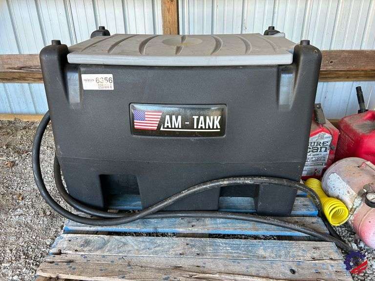 AM-TANK 58 Gallon Diesel Transfer Tank with Integrated Pump