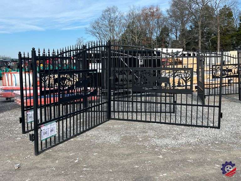 Unused 2025 K0720 7FT(H)x 20FT(L)
Metal Farm Driveway  Gate