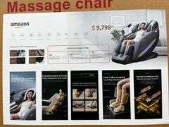 Unused 2025 IR IRMC MASSAGE CHAIR