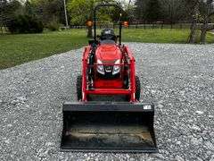 2024 Kioti CX2510 Farm Tractor Package WITH Attachments and 2024 Direct T/A Tag Trailer