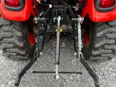 2024 Kioti CX2510 Farm Tractor Package WITH Attachments and 2024 Direct T/A Tag Trailer