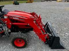 2024 Kioti CX2510 Farm Tractor Package WITH Attachments and 2024 Direct T/A Tag Trailer