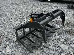 2024 Kioti CX2510 Farm Tractor Package WITH Attachments and 2024 Direct T/A Tag Trailer