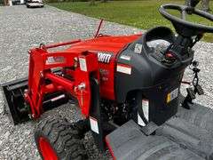 2024 Kioti CX2510 Farm Tractor Package WITH Attachments and 2024 Direct T/A Tag Trailer