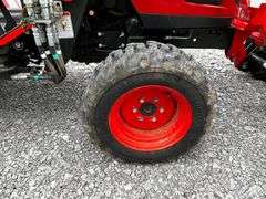 2024 Kioti CX2510 Farm Tractor Package WITH Attachments and 2024 Direct T/A Tag Trailer