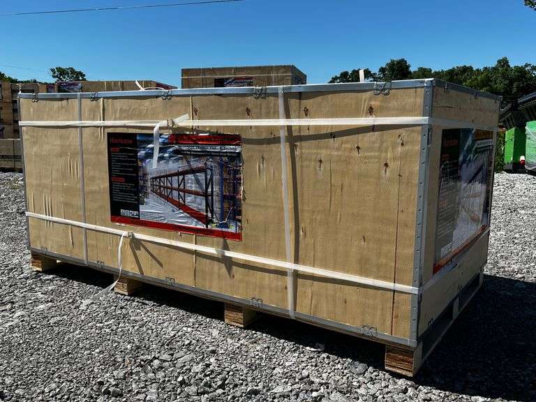 (NEW) HURRICANE QH39 Heavy Duty Storage Shelves / 39 Linear Feet-6 Sections
