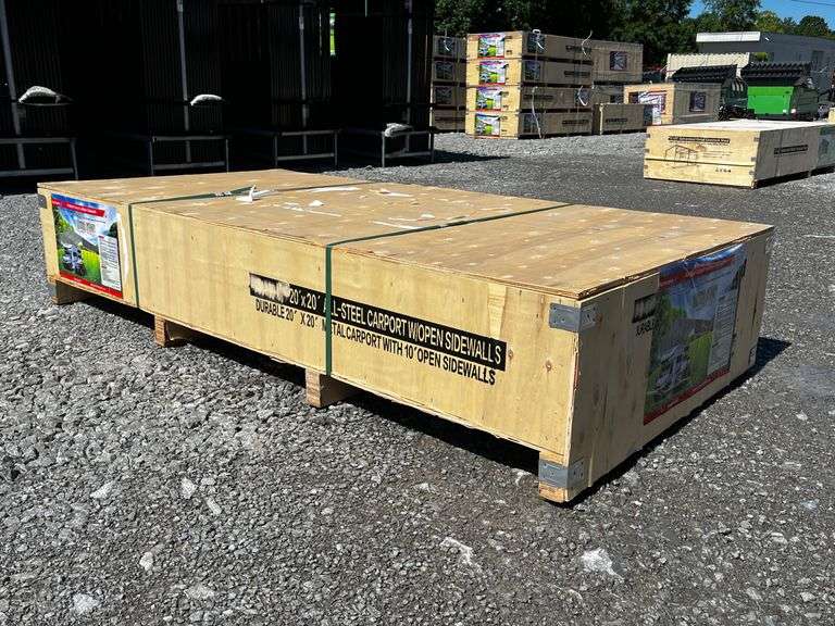 MSC2020F All Steel Car Port