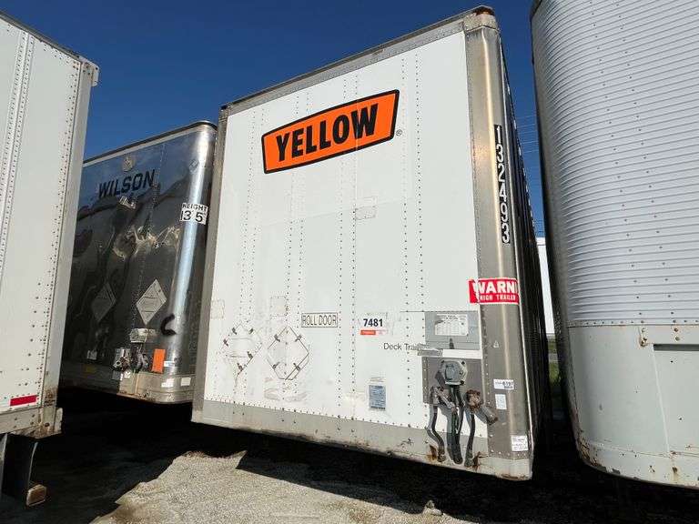 2014 Stoughton Dzgpvw-285S-C 28 Ft S/A Van Trailer