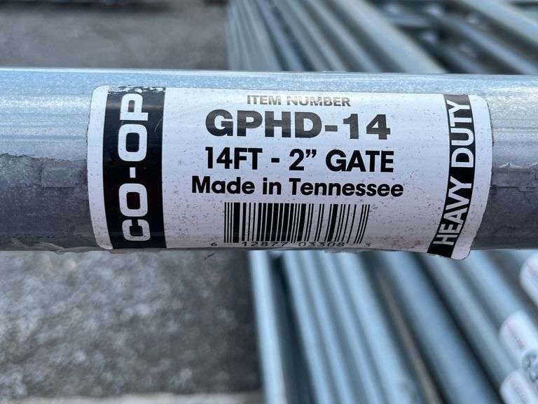 NEW CO-OP 14’x4’x2” HD Pole Gate