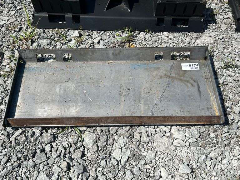 New Solid Full Weldable Quick Attach Blank Mount Plate Attachment