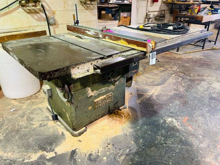 Wadkin Bursgreen Industrial Table Saw