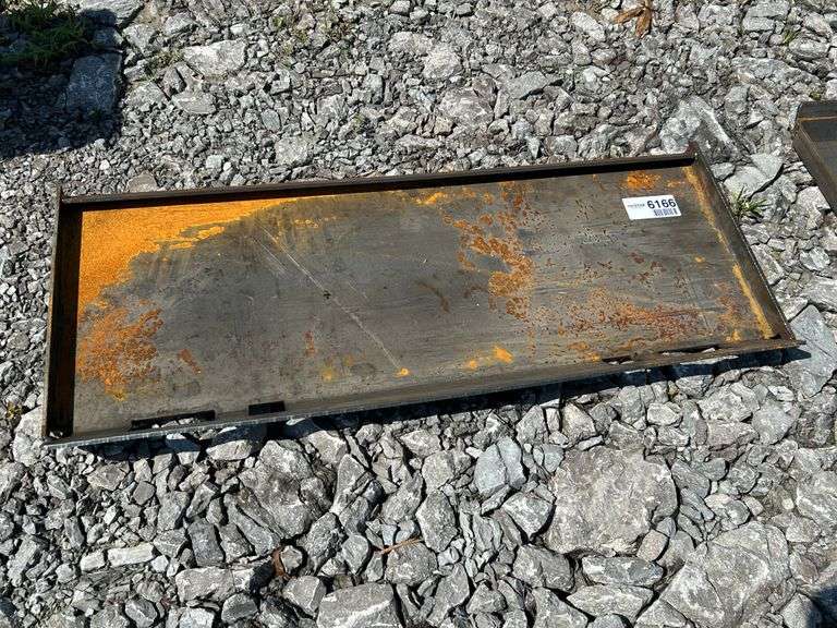 New Solid Full Weldable Quick Attach Blank Mount Plate Attachment