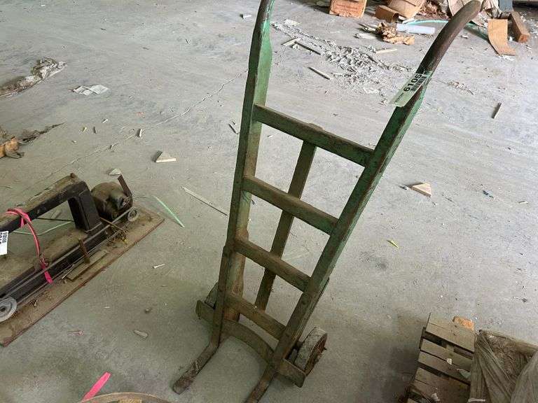Antique Hand Truck and Barrel Dolly