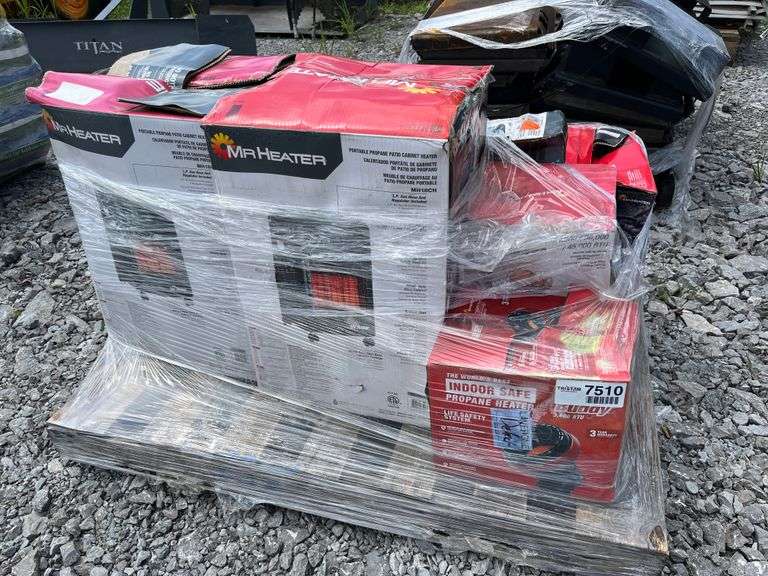 (9) NEW Indoor Safe Propane Heaters & All Purpose Propane Torch Kit