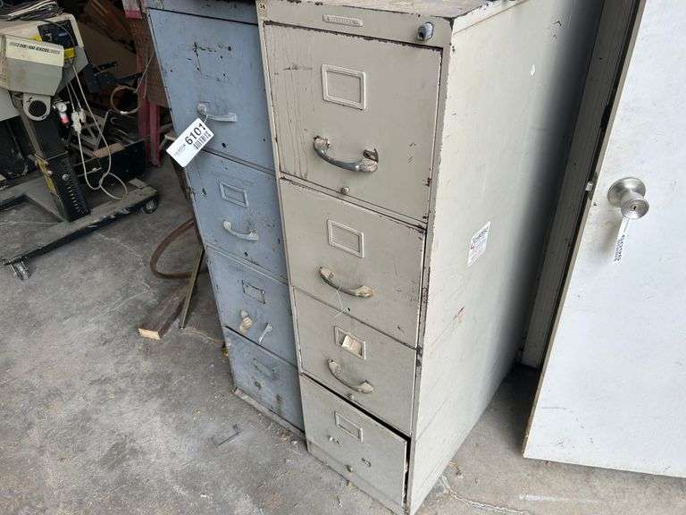 Lot of Filing Cabinets and Office Desks