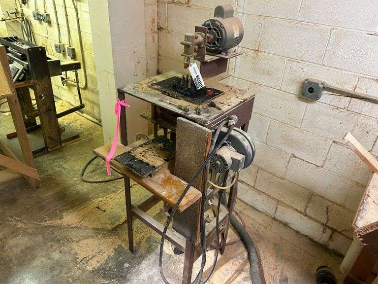 Shop Built Inverted Drill Press