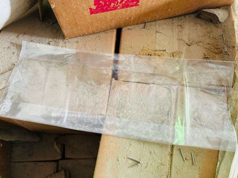 Pallet of new poly shipping bags
