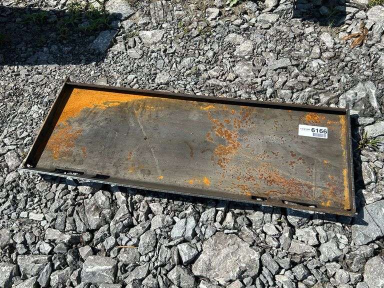 New Solid Full Weldable Quick Attach Blank Mount Plate Attachment