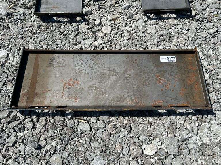 New Solid Full Weldable Quick Attach Blank Mount Plate Attachment