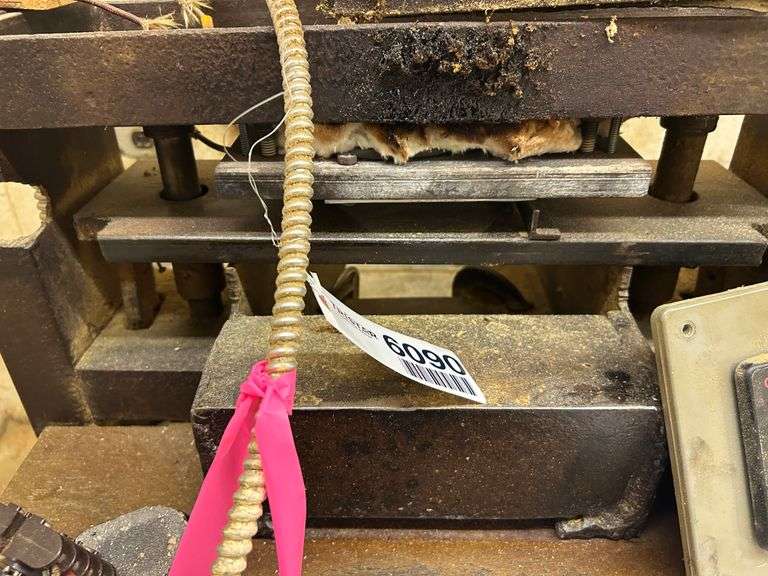 Shop Built Wood Burning Press with Chromalox Temp Controller
